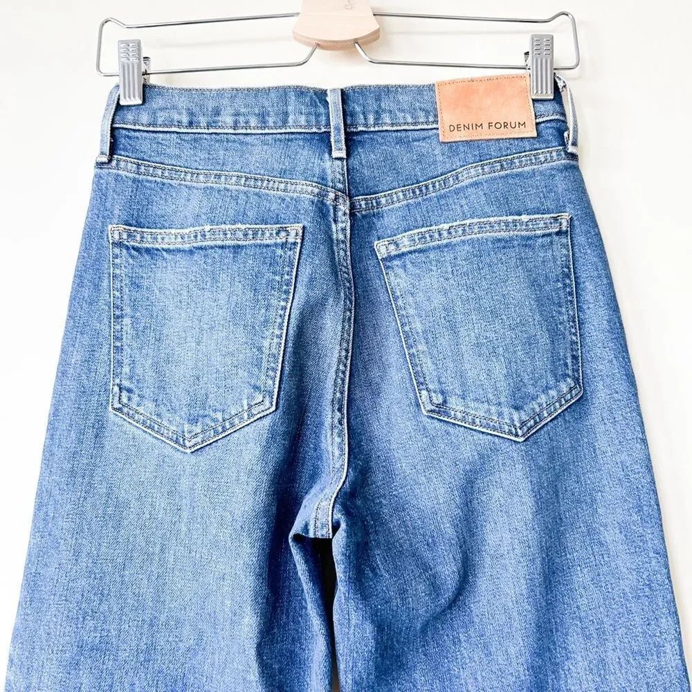 Denim Forum The Arlo High Rise Straight - Picture 9 of 10